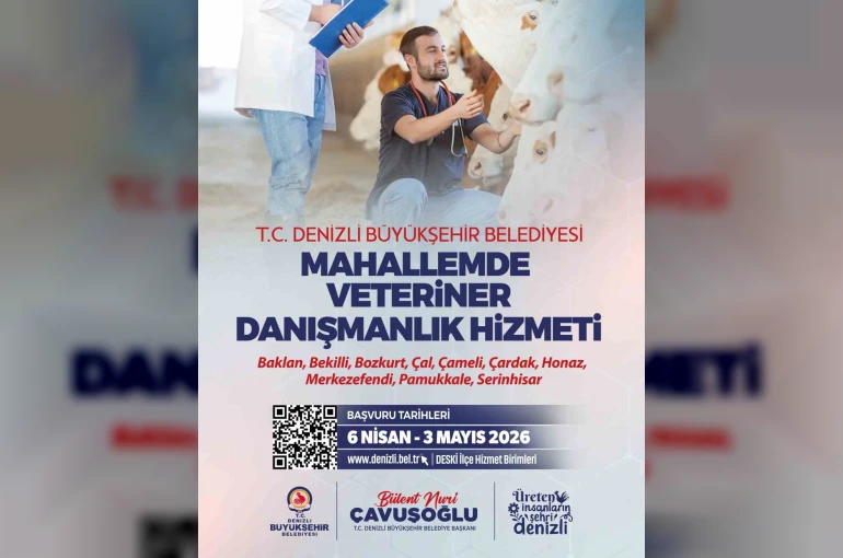 Denizli’nin veteriner danışmanlık hizmeti projesinde yeni dönem başlıyor
