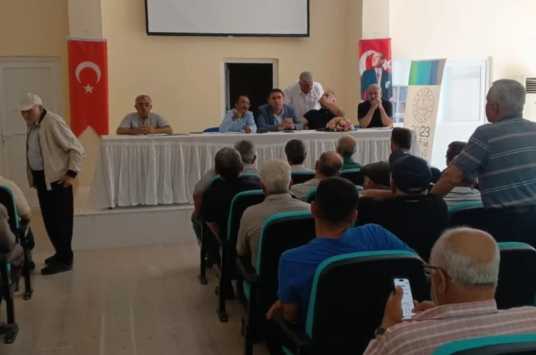 Deprem kaymalarına karşı kadastro güncelleme toplantısı yapıldı