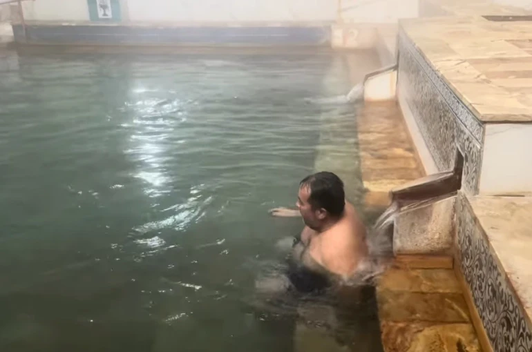 Dereli Kaplıcaları, kükürtlü suyuyla şifa dağıtmaya devam ediyor 