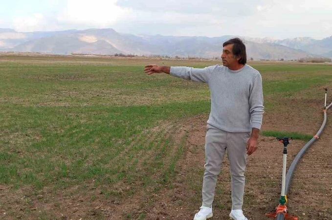 Develi’de yapılan mera ıslahı 33 çiftçi için umut oldu
