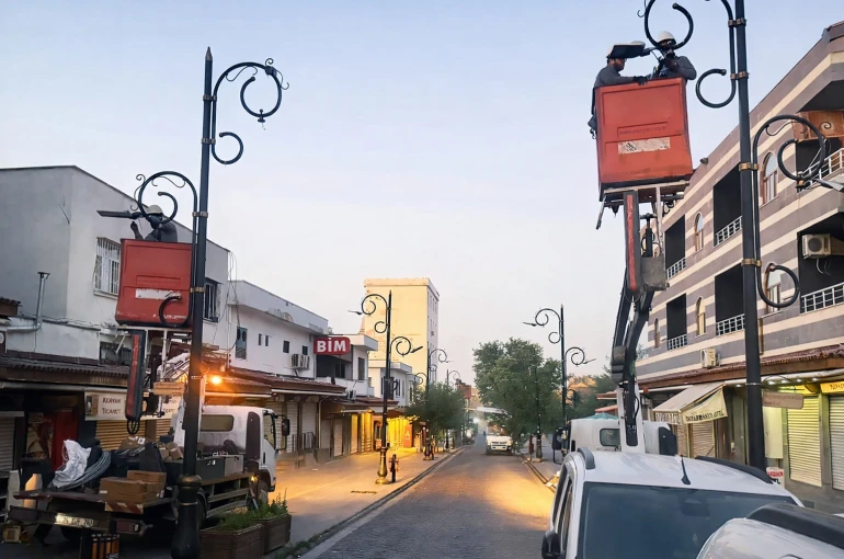 Dicle Elektrik’ten Suriçi’ne estetik dokunuş 