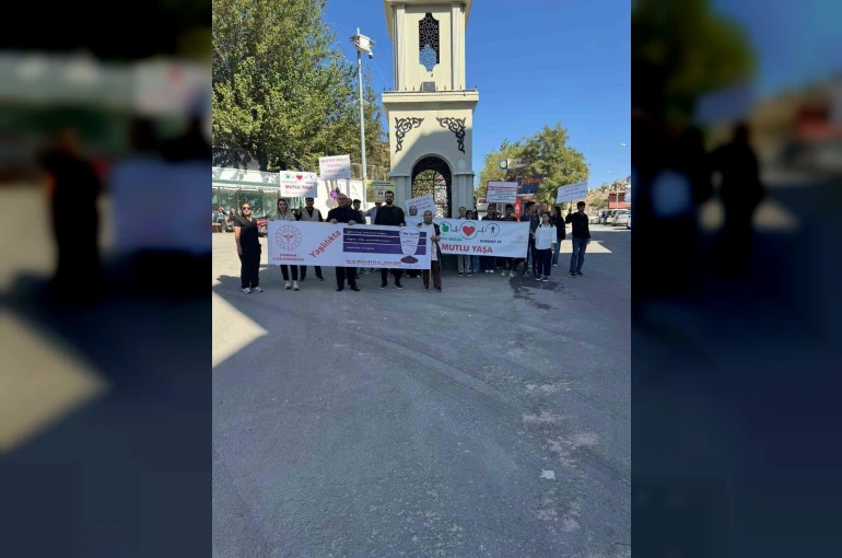 Dicle’de sağlıkçılardan Dünya Yaşlılar ve Yürüyüş Günü etkinliği