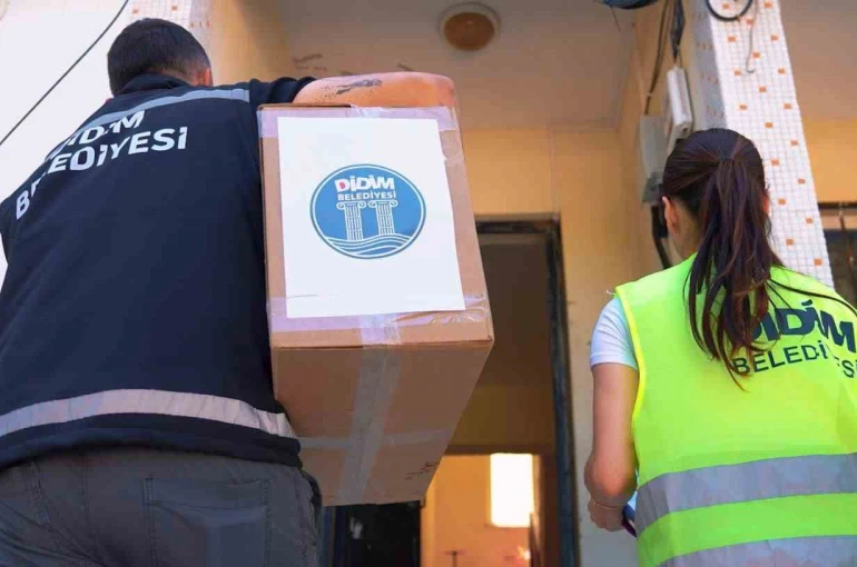 Didim Belediyesi ihtiyaç sahibi hanelere yönelik destek çalışmalarını sürdürüyor 