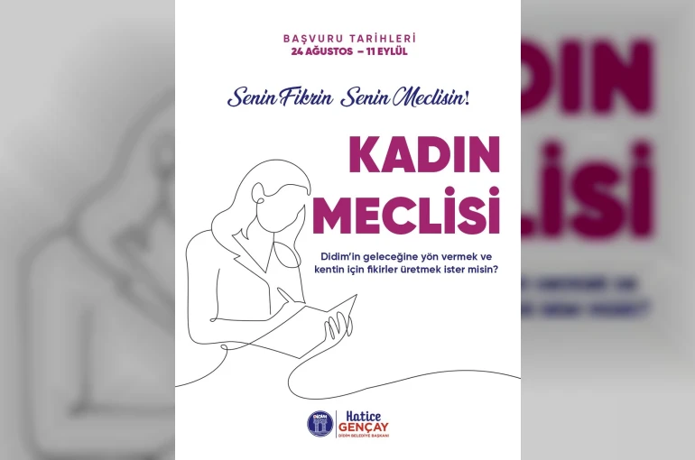 Didim Belediyesi Kadın Meclisi’nde yeni dönem başlıyor 