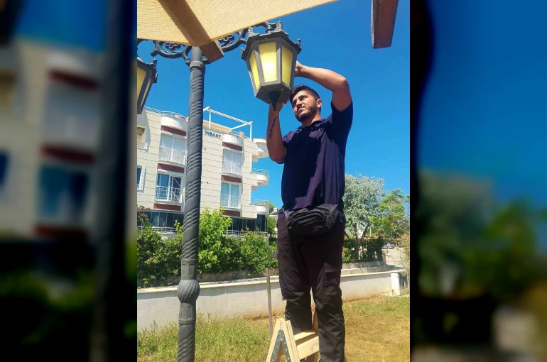 Didim Belediyesi’nden parklarda bakım ve yenileme çalışması