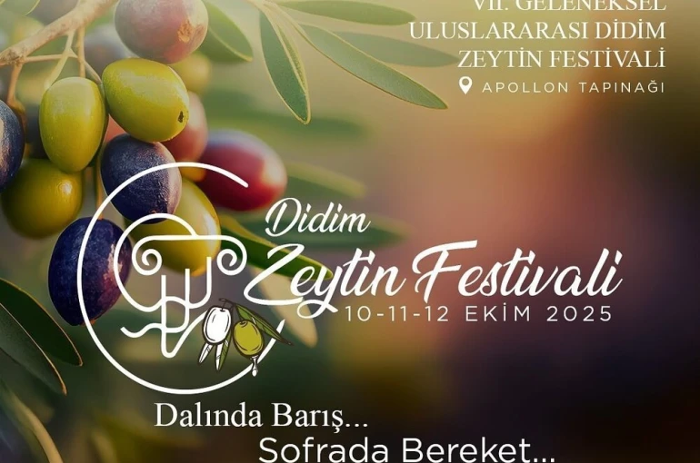 Didim Zeytin Festivali için geri sayım başladı