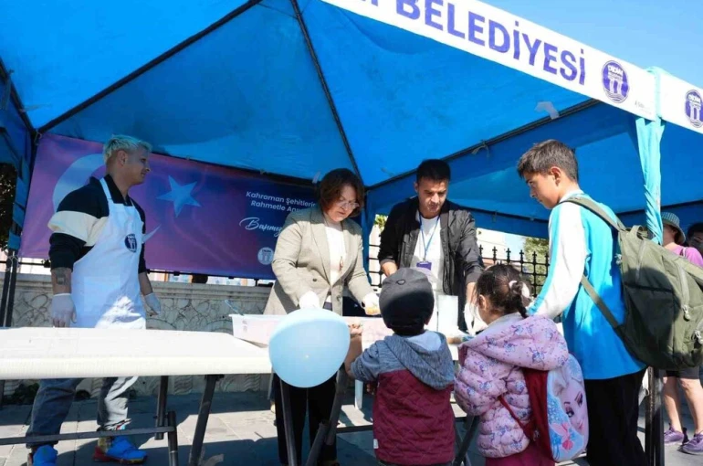 Didim’de şehitler için lokma hayrı düzenlendi