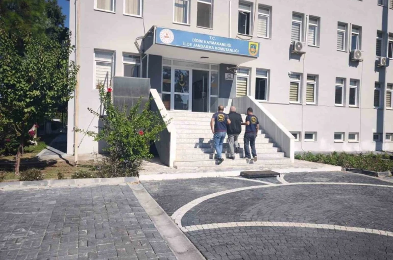 Didim’deki operasyonda yakalandı