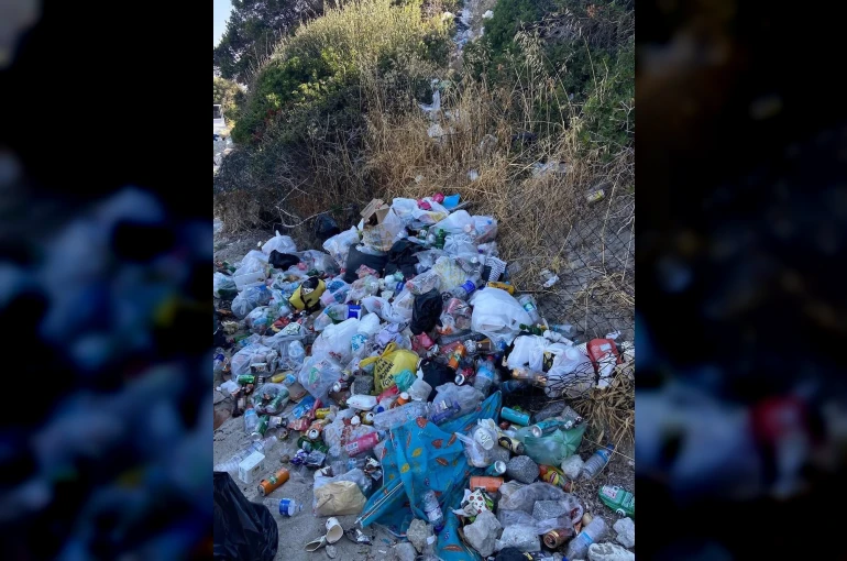 Dikili Belediyesi Pissa Koyu çöplüğe çevrildi