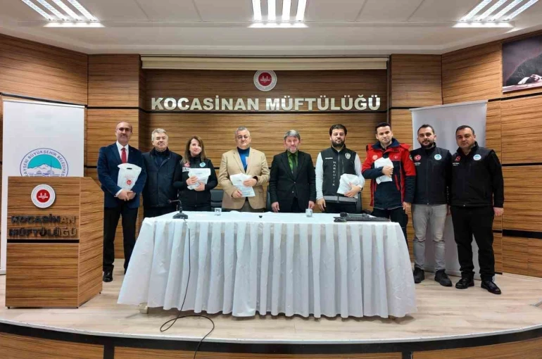 Din görevlilerine afet farkındalık ve bağımlılık eğitimi