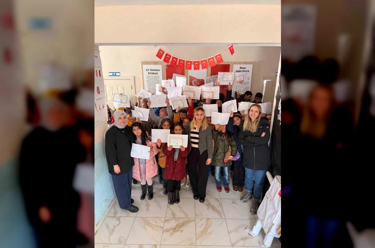 Diyadin’de karne sevinci