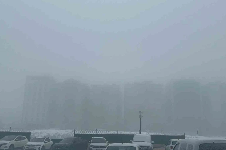 Diyarbakır sis denizinde kayboldu, uçak seferleri iptal edildi