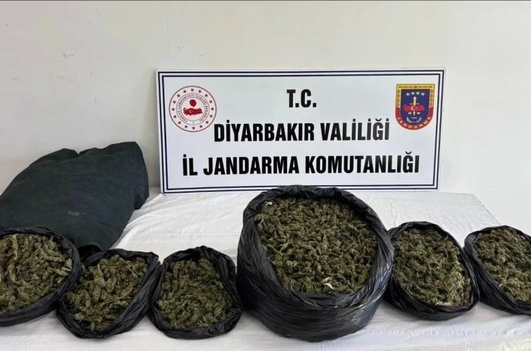Diyarbakır’da 20 kilo 600 gram uyuşturucu ele geçirildi