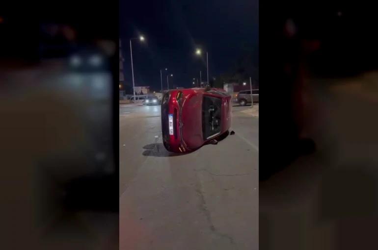 Diyarbakır’da araç takla attı: 1 yaralı 