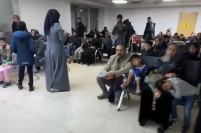 Diyarbakır’da çocuk acil servisinde yoğunluk
