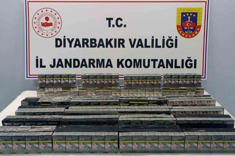 Diyarbakır’da çok sayıda gümrük kaçağı ürün ele geçirildi 