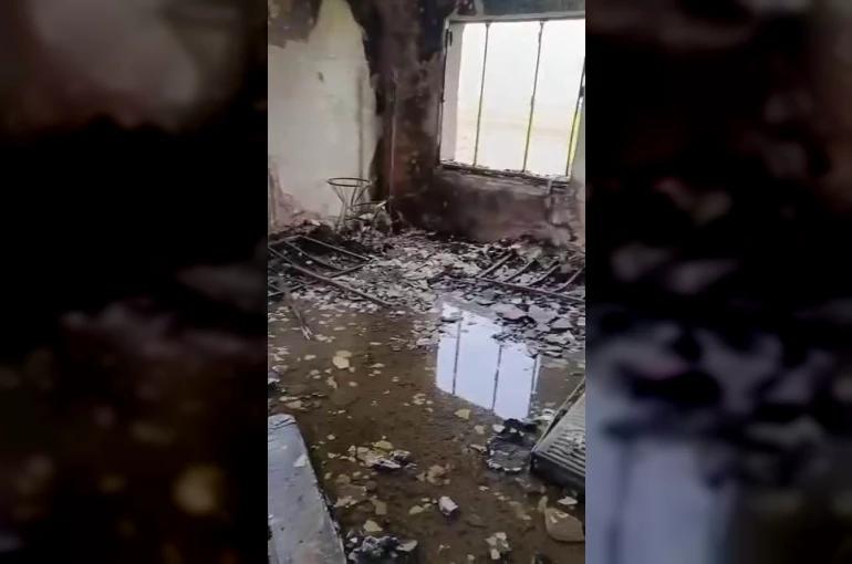 Diyarbakır’da husumet besleyen şahsın evi kundakladığı iddiası