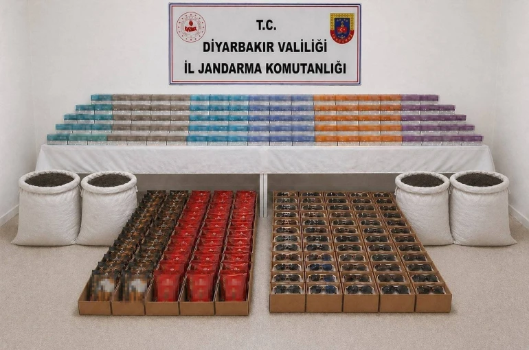 Diyarbakır’da kaçakçılık operasyonları: 58 şüpheli hakkında işlem yapıldı