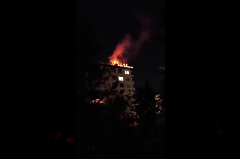 Diyarbakır’da korkutan yangın 