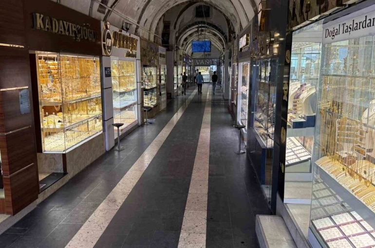 Diyarbakır’da kuyumcular çarşısında durgunluk