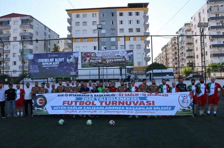 Diyarbakır’da sendika üyelerinin turnuvası başladı