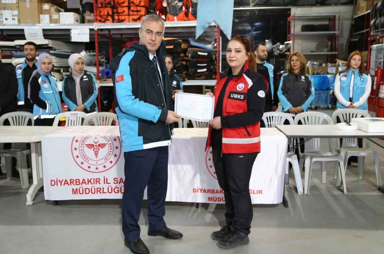 Diyarbakır’da UMKE personel sayısı 623’e yükseldi
