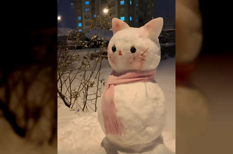 Diyarbakır’ın en güzel kardan adamı seçildi