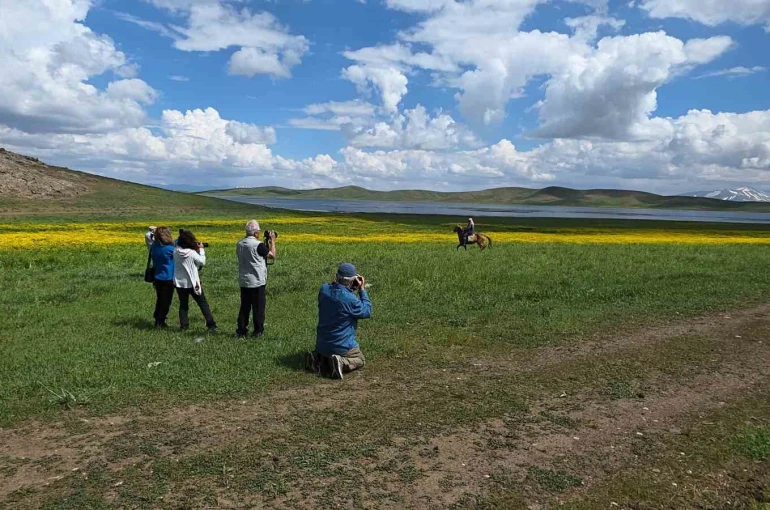 Doğa için deklanşöre bastılar: Dostlar Fotoğraf Grubu Van’ın sulak alanlarını fotoğrafladı