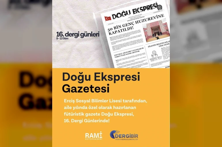 Doğu Ekspresi Gazetesi, Dergi Günleri’nde okurlarıyla buluşacak 