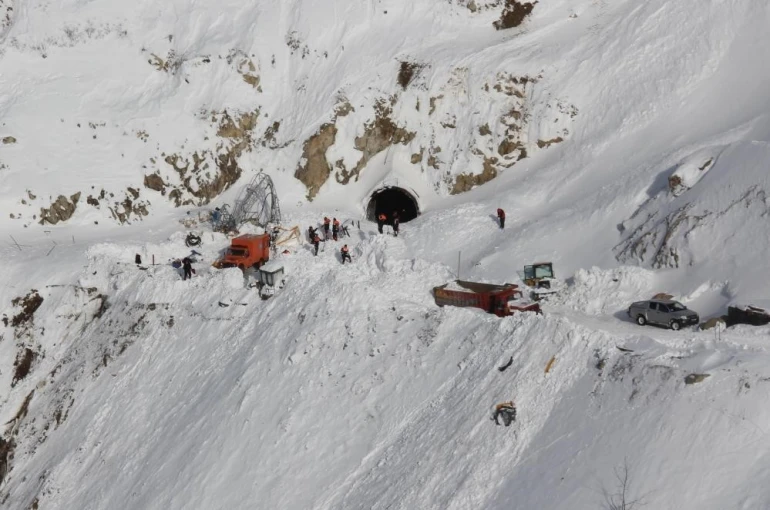 Doğu Karadeniz’de çığ gerçeği 