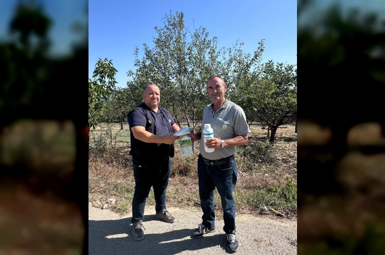 Dolu mağduru üreticilere destek