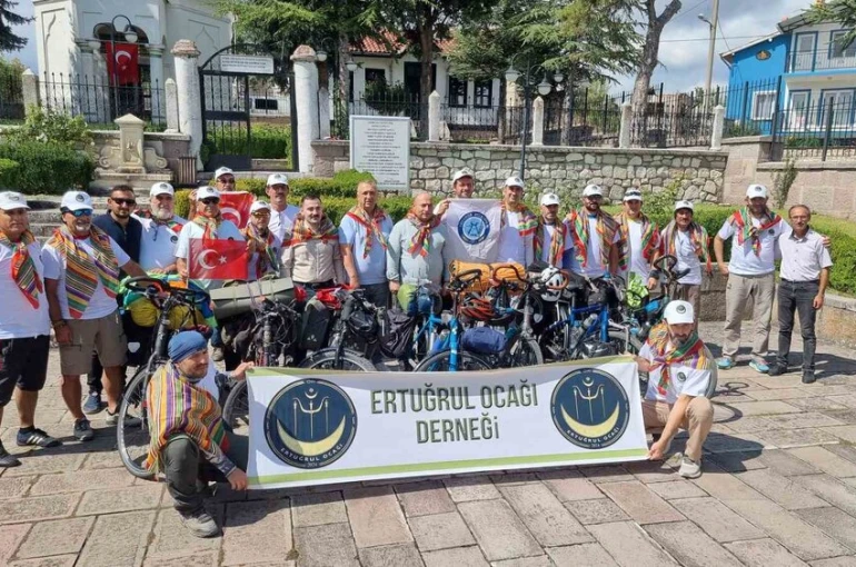 Domaniç Hayme Ana Türbesi’nden Söğüt Ertuğrul Gazi Türbesine bisikletlerle gidecekler 