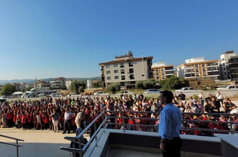 Dört Eylül İlkokulu’nda eğitim yılı Yeşil Vatan temasıyla açıldı