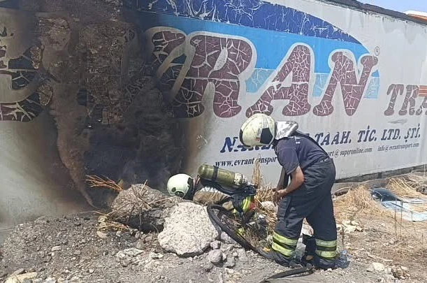 Dörtyol’da iş yerinde çıkan yangın kontrol altına alındı