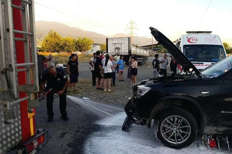 Dörtyol’da trafik kazası: 1 yaralı