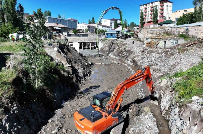 DSİ’den Ağrı taşkınlarına karşı alt yapı hamlesi 