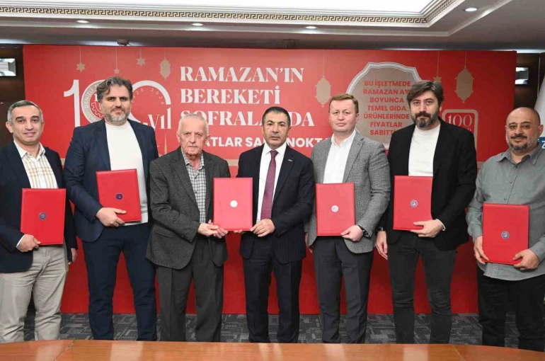 DTO’nun öncülüğünde Denizli’de Ramazan ayında temel gıdada sabit fiyat uygulaması başlatıldı