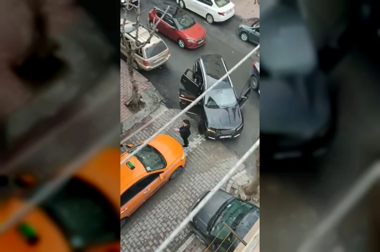 Düğün konvoyundakiler ters yöne girdi ortalık karıştı 