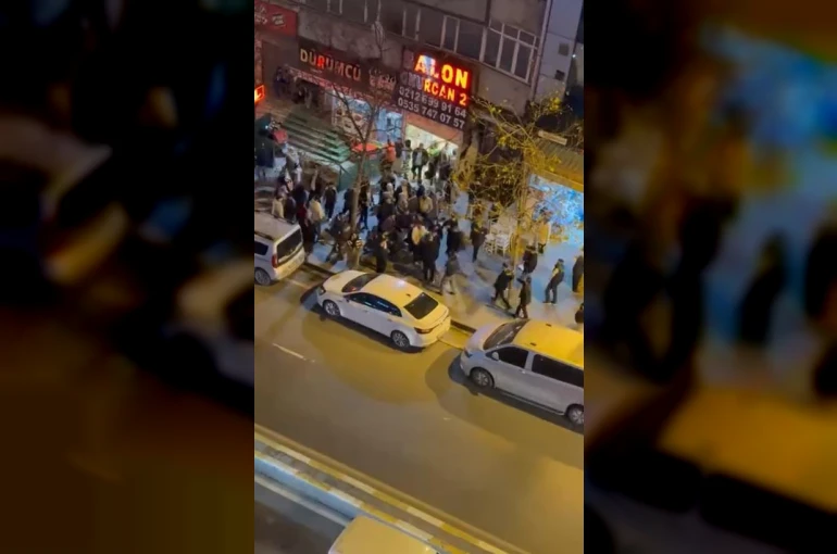 Düğün salonunda başlayan kavga sokağa taştı