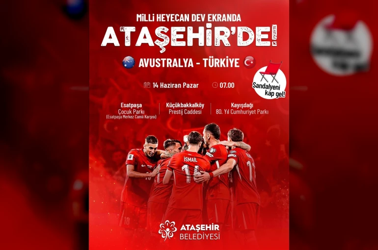 Dünya Kupası’ndaki milli heyecan dev ekranda