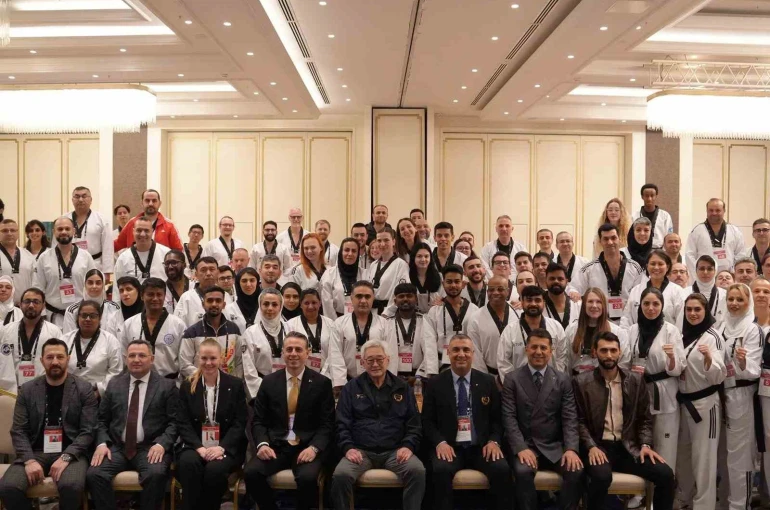 Dünya Taekwondo Federasyonu Başkanı Chungwon Choue Türkiye’de