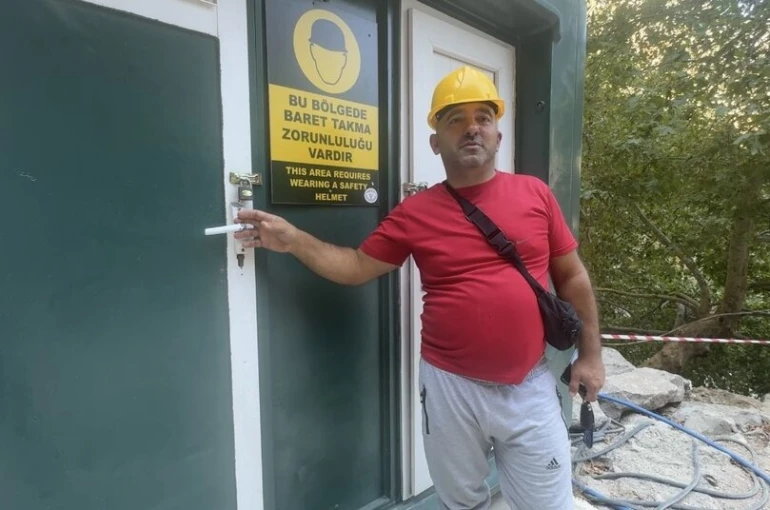 Dünyaca Ünlü Altınbeşik Mağarası’da ziyaretçilerin kilitli tuvalet tepkisi