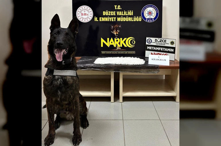 Düzce’de 1 kilogram metamfetamin ele geçirildi, 1 kişi tutuklandı