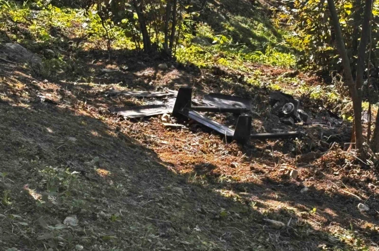 Düzce’de fındık bahçesine şüpheli bir cisim düştü