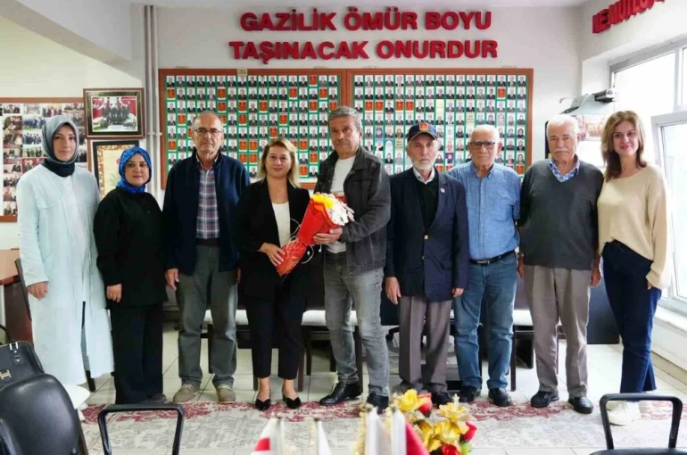 Düzce’de Gaziler Günü’nde anlamlı ziyaret