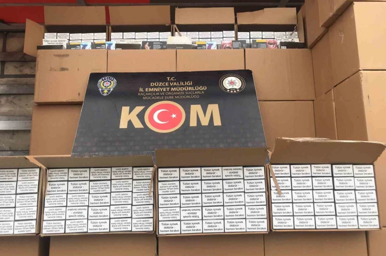Düzce’de kaçakçılara göz açtırılmıyor