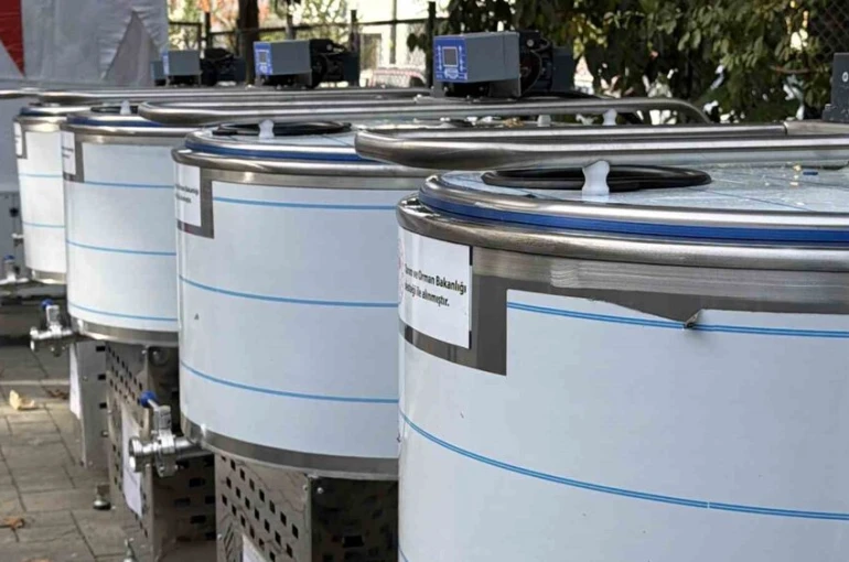 Düzce’de süt üreticilerine yüzde 100 hibe ile süt soğutma tankı desteği