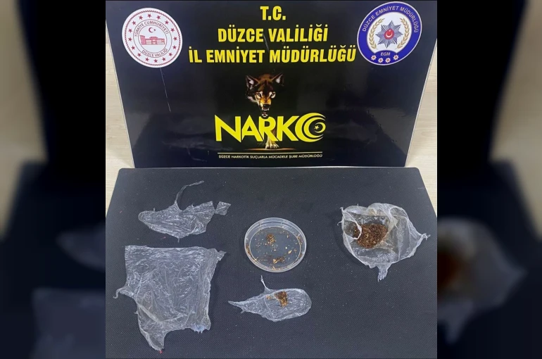 Düzce’de uyuşturucu operasyonunda 2 kişi tutuklandı