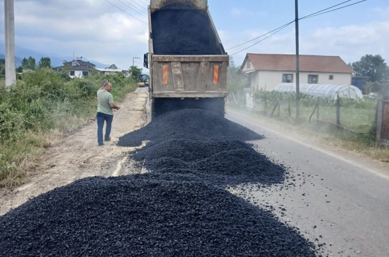 Düzce’de yollar güvenli hala getiriliyor