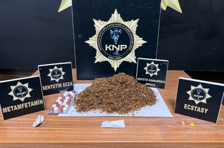 Düzenlenen uyuşturucu operasyonunda 5 kişi tutuklandı